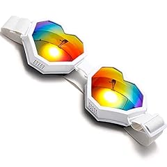 White - Colorful Mirrored Lens