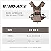 Badlands Bino AXS - Modular Binocular Harness System for Optimal Performance and Durability, Mud, Medium