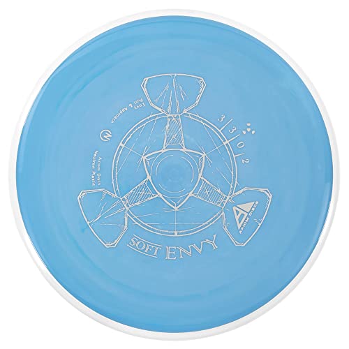 Axiom Discs Neutron Envy (Soft) Disc Golf Putter (170-175g / Blue)