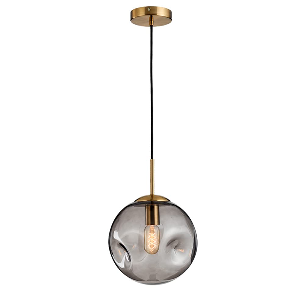 CSXSXAUO Glass Pendant Light Industrial Hanging Lamp Globe Kitchen Lighting Fixture Ceiling Lamps, Modern Suspended Lights for Bedroom Hallway Bar Restaurant Mini Chandeliers Star of