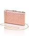 CARIEDO Women's Sparkling Clutch Purse Elegant Glitter Evening Bags Bling Evening Handbag for Dance Wedding Party Prom Bride