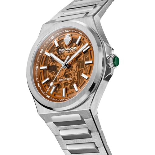 Image of SANDOZ Chanet Premium Translucent Dial Automatic Watch for Men - SZWGL0000816