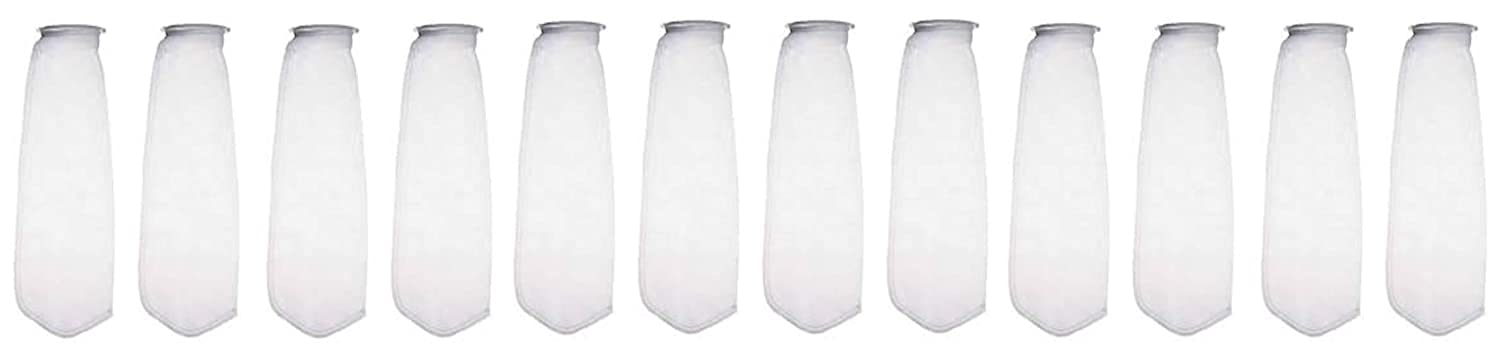 Filox 1 Micron Water Filter Bag Suitable for 4" Dia & 20" Length Bag Filter Aquarium Fish Tank Filter Sump Felt Sock Mesh Net Bag Micron Bore Water Filter (12) (B098NJ1B6K) Amazon Price History, Amazon Price Tracker