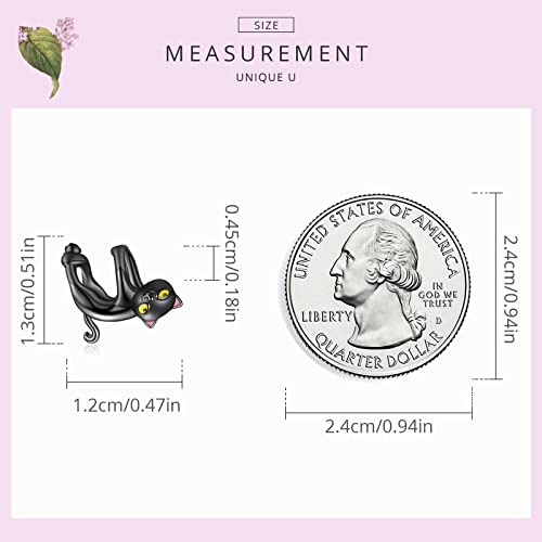 Perle en Argent Sterling 925 pendentif chat pour colliers bracelets