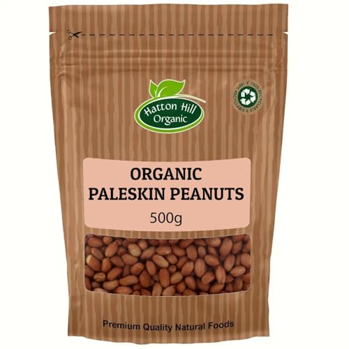Organic Paleskin Peanuts 500g by Hatton Hill Organic
