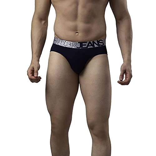 Image of Underjeans Men Cotton Blend Brief - Pack of 2