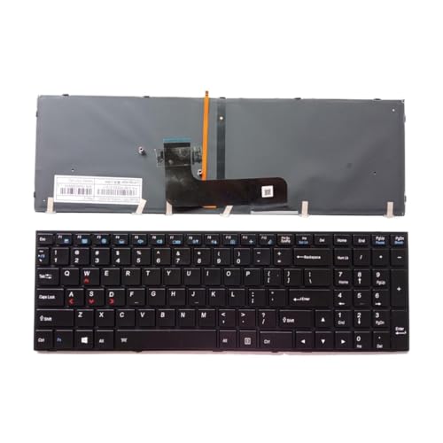 CLEVO P650 P651 SE P655 P671 P671SG P650HP3 P670RE3 P670RG P650RE3 P650RE6�p US����o�b�N���C�g�L�[�{�[�h