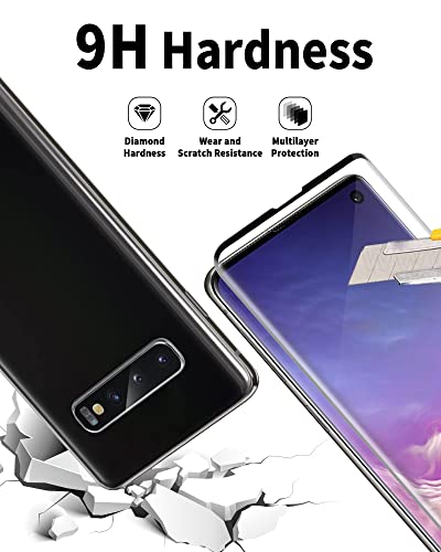 Corefyco Direct [2+2 Pack] Samsung Galaxy S10 Screen Protector And Camera Lens Protector, 9H Tempered Glass, Hd Clear, Anti Scratch, Bubble Free, Screen Protector For Samsung Galaxy S10 (6.1 Inch) #TOP3