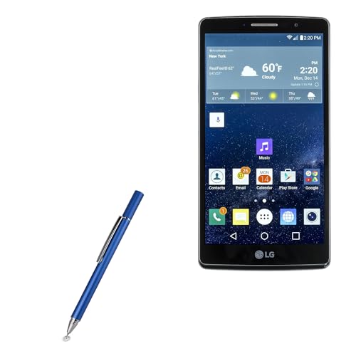 BoxWave Stylus Pen Compatible with LG G Vista 2 - FineTouch Capacitive Stylus, Super Precise Stylus Pen - Lunar Blue