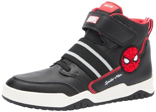 Sneakers Basses Geox J Perth Boy D contre les Pieds Chauds et Transpirants des Garçons