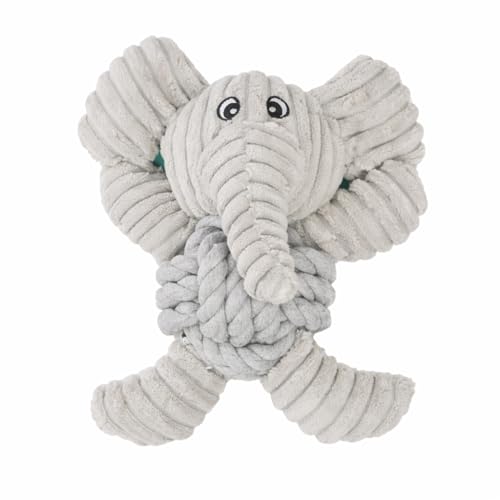 Aimé - Jouet Peluche Éléphant pour Chien - Doudou Doux Et Agréable Au Toucher - Accessoire Interactif pour Tous Types de Chiens - 16 cm – Image 3