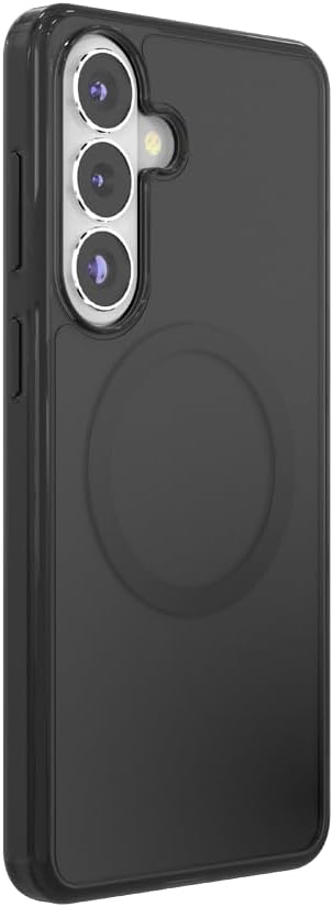 PopSockets Samsung Galaxy S26+ Phone Case Compatible with MagSafe, Black - Transluscent Black