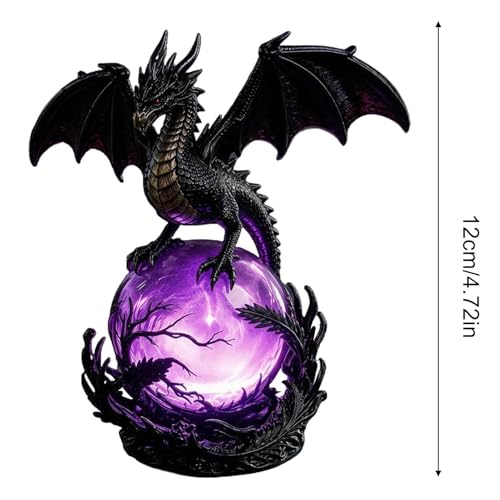 Figurine de dragon durable pour embellir un jardin terne
