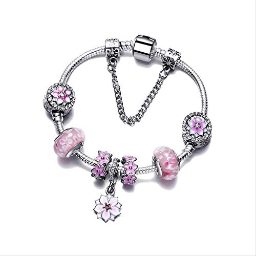 Preisvergleich Produktbild CKAWM Halskette Stilvolles Pfirsich-Anhänger-Armband Mit Handschlitz