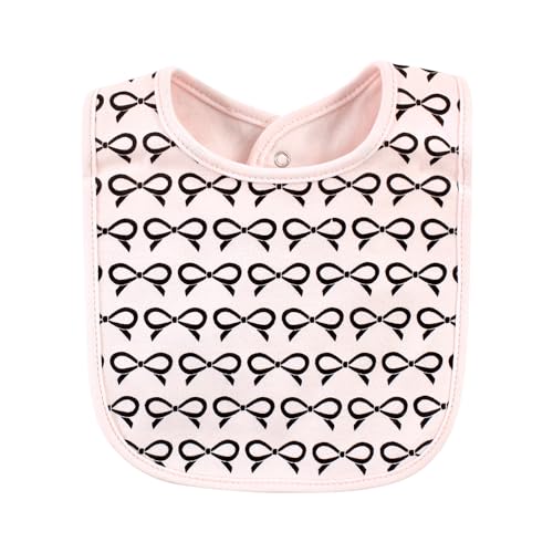 Image of Hudson Baby Unisex Baby Cotton Bibs, Mommy'S World, One Size