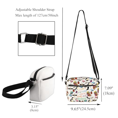 FW Inspired Crossbody Bag Books and Dragons Lover Gift Dragon Rider Fans Small Crossbody Purse Bookish Merchandise2