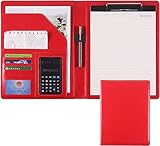 Design unique : dossier multifonction, fabriqué en matériau PU de haute qualité, format A4. Combine une excellente durabilité avec une finition brillante élégante, Taille : 32 cm x 25 cm.