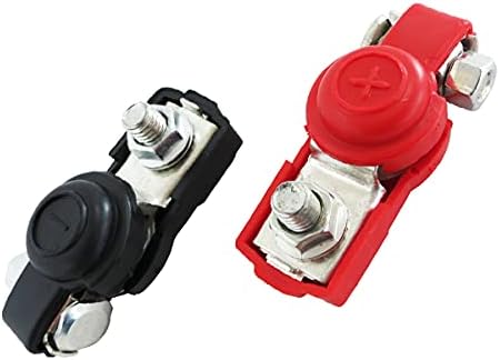 Amazon バッテリーターミナル D端子 2個セット ボルトタイプ バッテリーターミナル 車 バイク