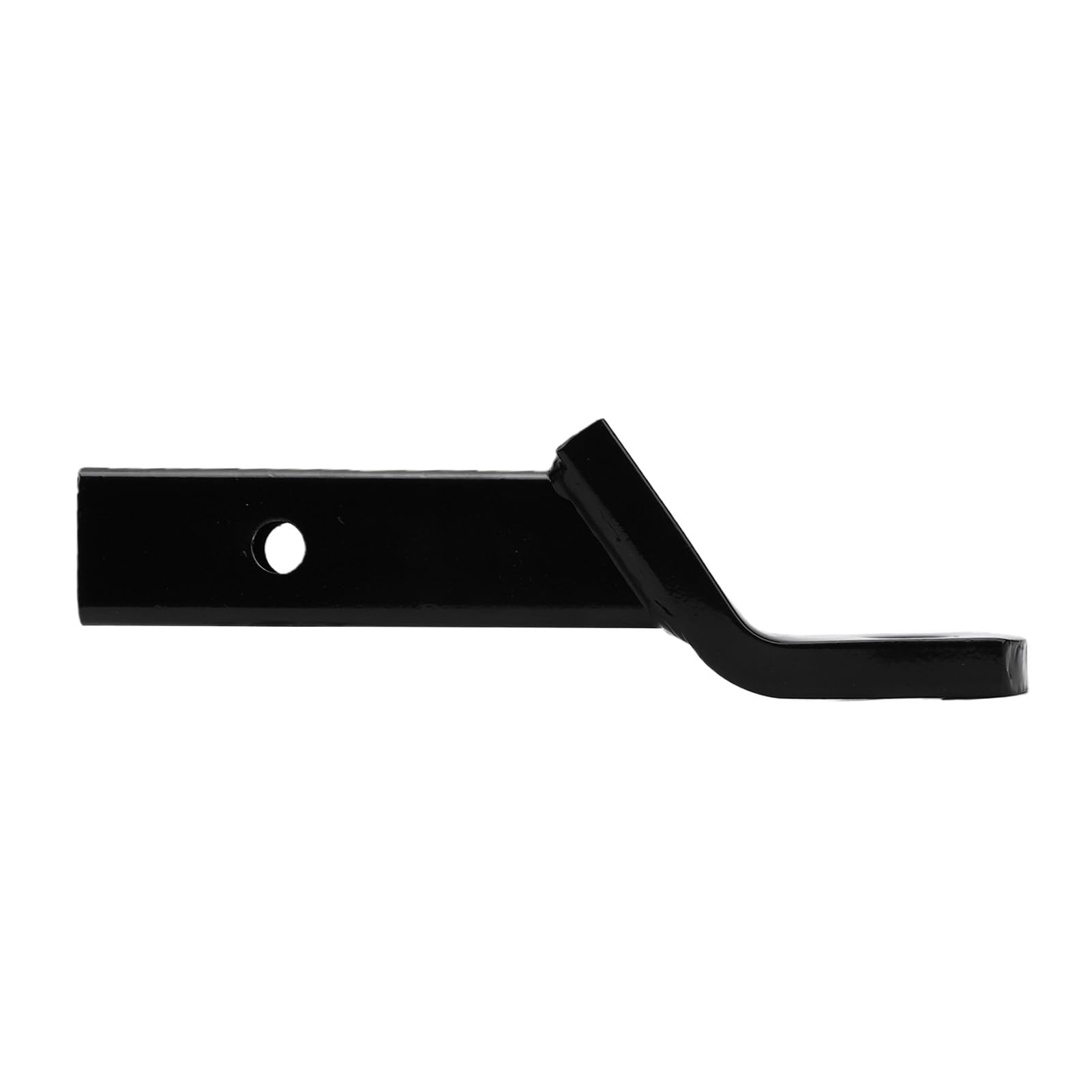 Alomejor Adaptador de Enganche de Remolque de Alta Resistencia con Barra de Remolque de 2 Pulgadas para Receptor Estándar de 2 Pulgadas con Recubrimiento en Polvo Negro 1 Unidad