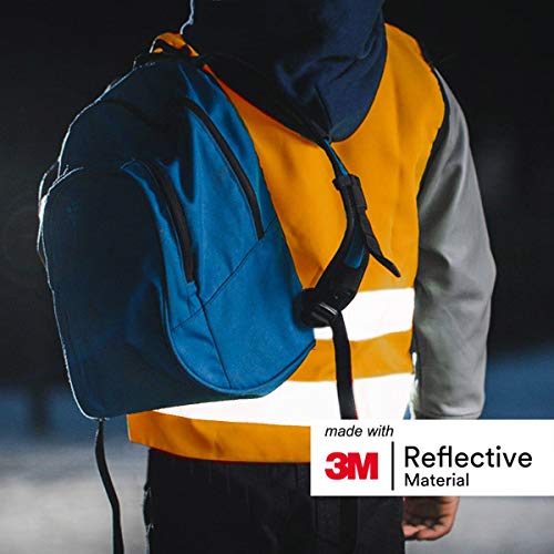Salzmann 3M Children's High Visibility Vest - Reflective Safety Vest With Zipper - Made With 3M Reflective Material #TOP3