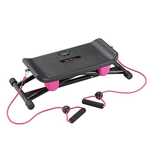 ピンク&ブラックの筋トレグッズ