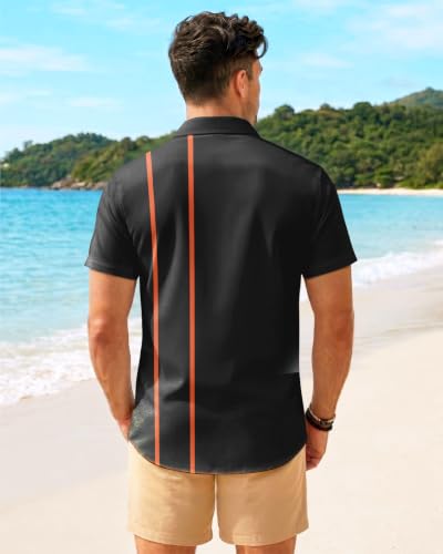 Image of 99TIMORO Funny Movie Mens Hawaiian Shirts Button Down Short Sleeve