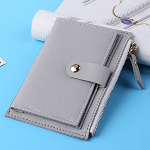 cdar Women Wallet,Leather Pocket Wallet,Coin Purse with ID Window elegant youthful and cute Light Purple4