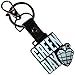 Rock Off officially licensed products Green Day Stacked Logo & Grenade Metal Key Chain