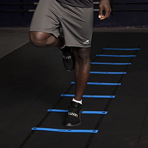 Escada de Agilidade Muvin Basics em EVA - Escada de Velocidade 5,3 Metros Com 10 Degraus em EVA - Eq