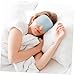 NOLITOY 3pcs Sleep Mask Set Full Coverage Nighttime Eye Cover Comfortable Memory Foam Adjustable Band Blindfold for Travel Gaming