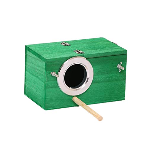 Nichoir de rectangulaire en bois pour protéger les oiseaux des prédateurs