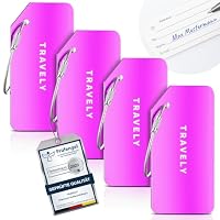 Travely – Travely Premium Kofferanhänger - leicht Erkennbar, Robust & 