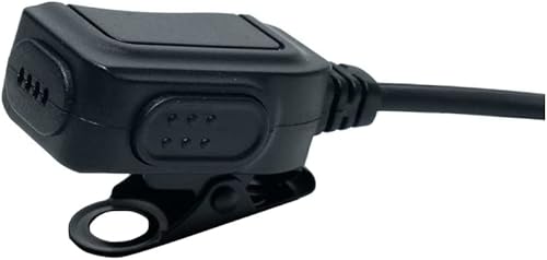 Miniatura 6 de Auriculares para Baofeng UV-9R UV-9RPlus UV-XR UV-5S BF-9700 BF-A58 GT-3WP con auriculares de tubo acústico encubierto y PTT MIC, paquete de 2