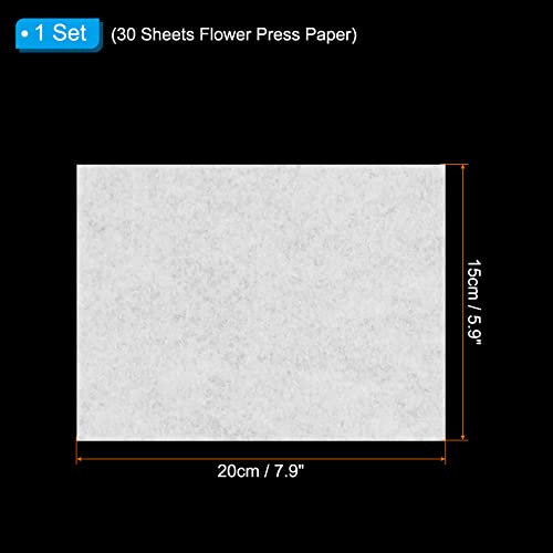 PATIKIL 8"x6" Flower Press Paper - Image 2