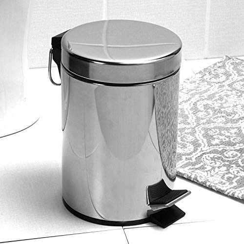 Image of K2 M 95519 Chrome Pedal Bin 3 L