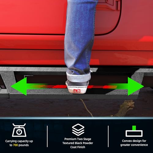 Estribos laterales para Jeep Wrangler JK 2007-2018 miniatura 5