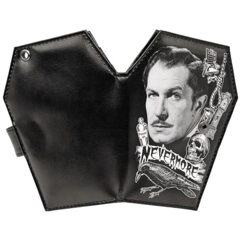kreepsville 666 Vincent Price Nevermore Horror Coffin Wallet2