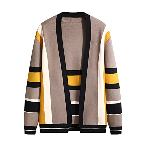 Veste fine zippée pull tendance homme kaki fermeture solide