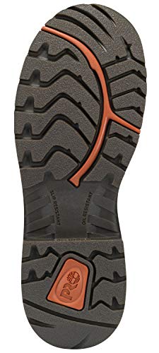 Timberland PRO Men's Titan 6 Inch Alloy Safety Toe Waterproof Work Boot, Dark Mocha, 15 M