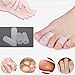 10 Pcs Silicone Toe Protectors, Toe Sleeves Callus Cushion Gel Toe Caps for Blisters, Corns, Toe Cracking, Pain Relief and Reduce Friction