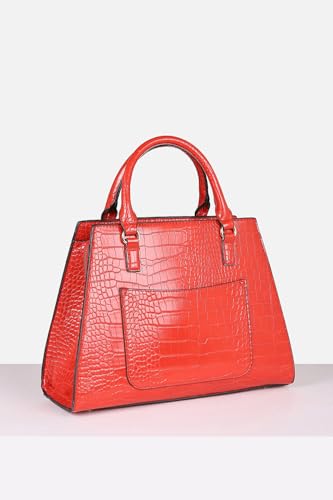 Image of Allen Solly Women's Medium Shoulder & Crossbody Bag | Vegan Leather | Textured Finish | Lightweight & Durable | Everyday Use
