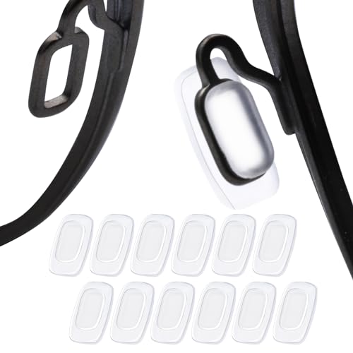 Image of Soft Silicone Replacement Nose Pads for Costa South Point /Flagler /Ponce;for Oakley Cartridge /Spindle /Latch Key