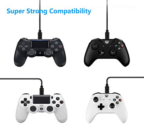 Replacement Usb Charger Charging Cable For Xbox One S X Controller, Micro Usb 2.0 Play Data Sync Charger Cord (9Ft) #TOP4