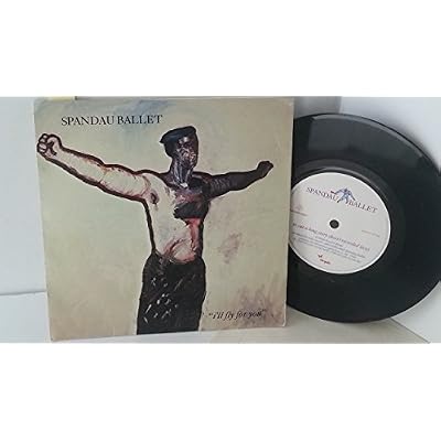 SPANDAU BALLET i'll fly for you, 7 inch single, poster sleeve, SPAN 4
