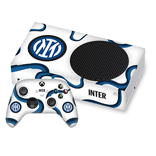 Skin Xbox Series S autocollant vinyle Inter Milan protection console manette de jeu