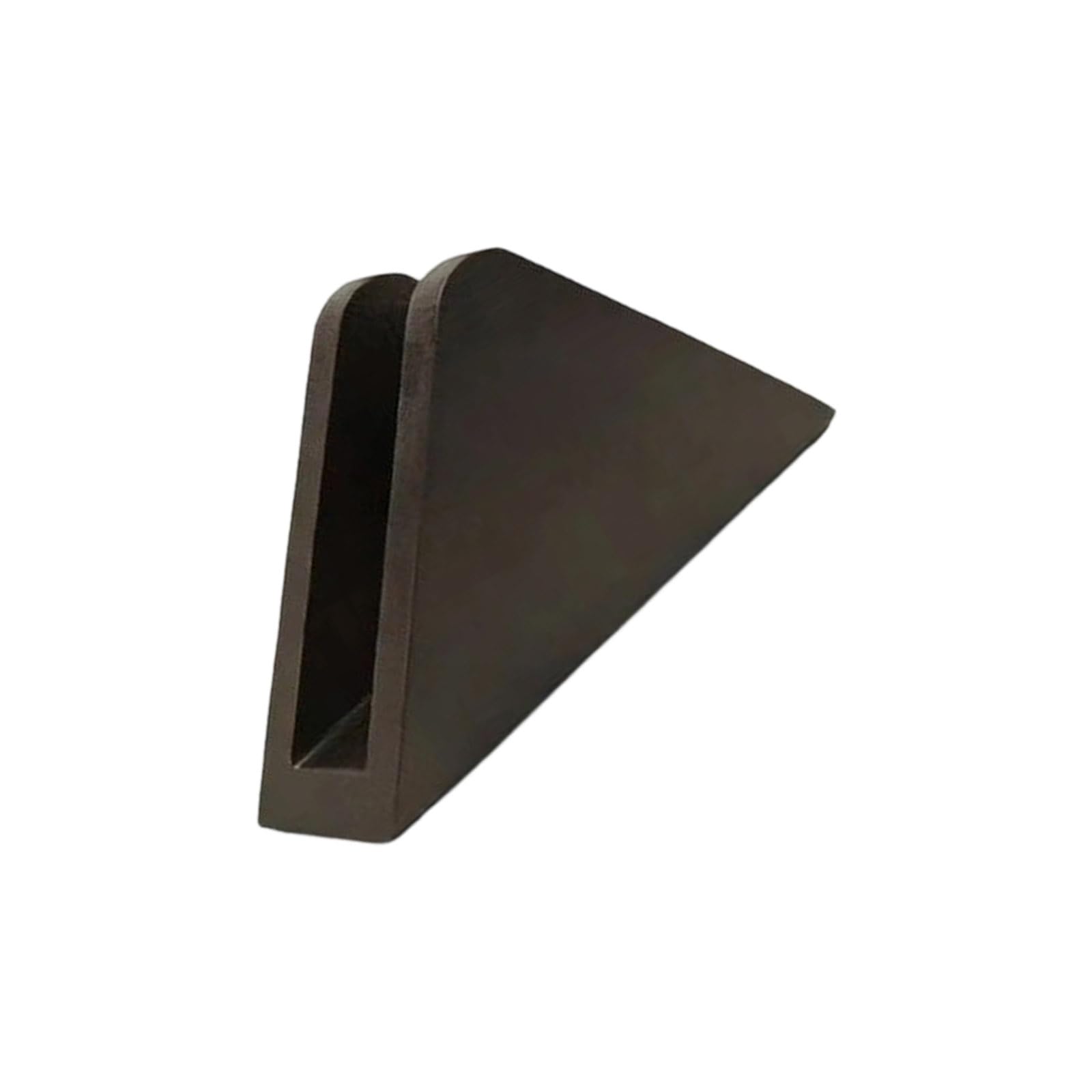 Jazuaiao Handcrafted Real Wood Triangle Tissue Holder Sturdy and Stylish for Countertop or Tabletop Kitchen Tissue Holder