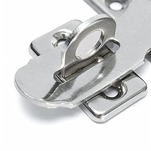 Serrure de porte en acier inoxydable 4 pouces loquet brossé durable