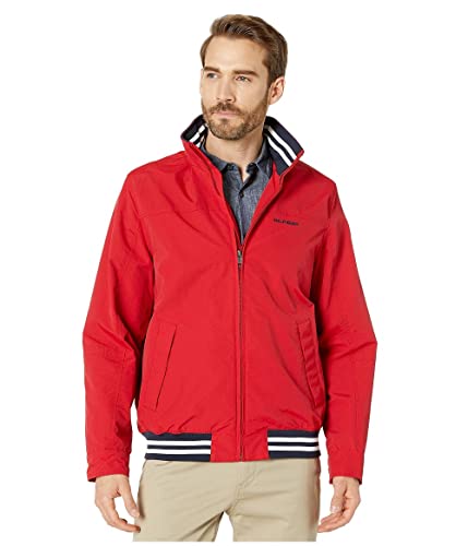 Image of Tommy Hilfiger Men's Lightweight Waterproof Regatta Bomber Jacket