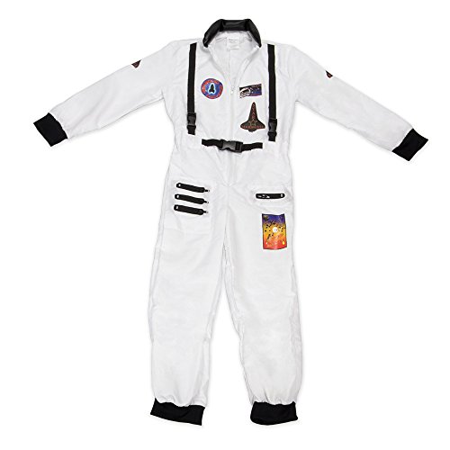 Adventuring Astronaut Children's Halloween Dress Up Costume (Youth X-Large (10-12)) White #TOP3