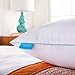 Linenspa Shredded Pillow with Gel Memory Foam, Standard, White